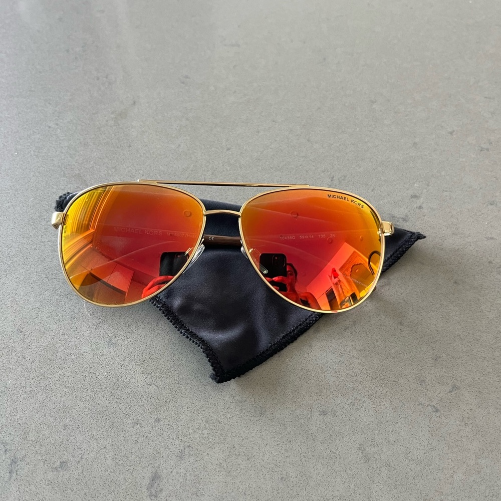 Micheal Kors Aviator MK5007 HVAR Sunglasses